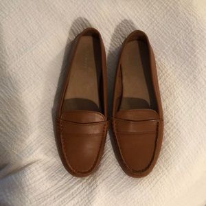 Old Navy Faux Leather Brown Loafers